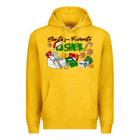 Lemon Santa's Favorite Cashier Premium Hoodie - LillyAllenDesigns