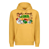 Mustard Santa's Favorite Cashier Premium Hoodie - LillyAllenDesigns