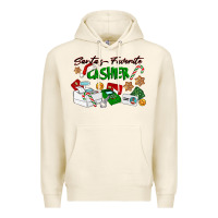 Tofu Santa's Favorite Cashier Premium Hoodie - LillyAllenDesigns