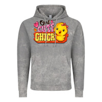 Cloud Rock one cute chick Vintage Hoodie - FaDigitalArtStudio