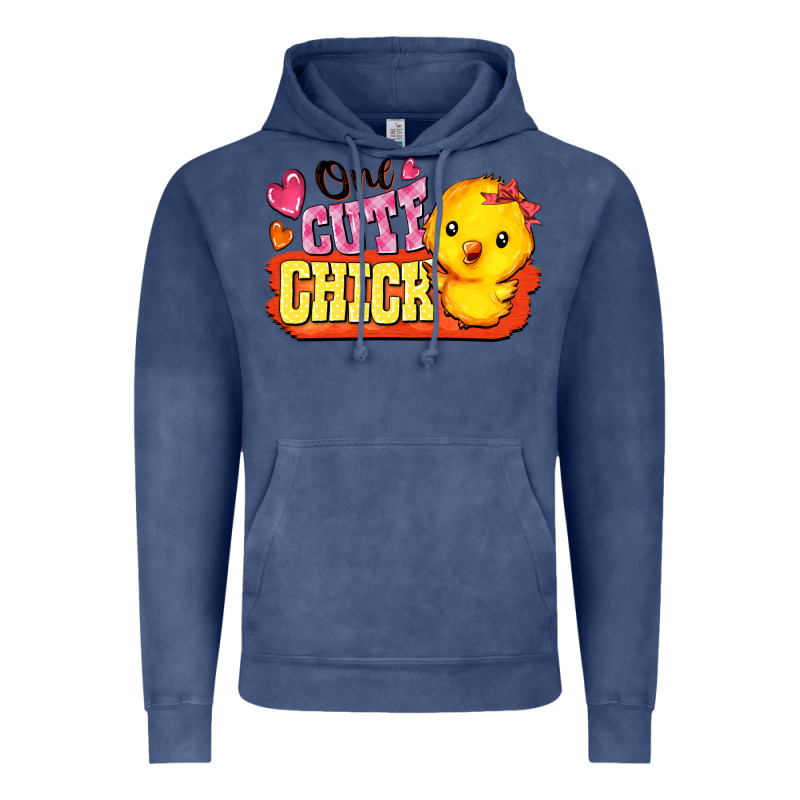 One Cute Chick Vintage Hoodie by FaDigitalArtStudio | Teevron