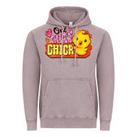 Vintage Zinc one cute chick Vintage Hoodie - FaDigitalArtStudio