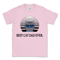 Bubblegum Pink Best Cat Dad Ever Classic Tee - Bettercallsaul