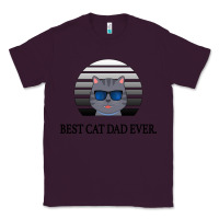 Plum Best Cat Dad Ever Classic Tee - Bettercallsaul