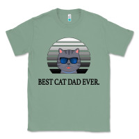 Sage Best Cat Dad Ever Classic Tee - Bettercallsaul