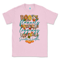 Bubblegum Pink boots flannels bonfires football Classic Tee - CowGirlArtShop