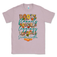 Lilac boots flannels bonfires football Classic Tee - CowGirlArtShop