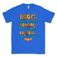 True Royal boots flannels bonfires football Classic Tee - CowGirlArtShop