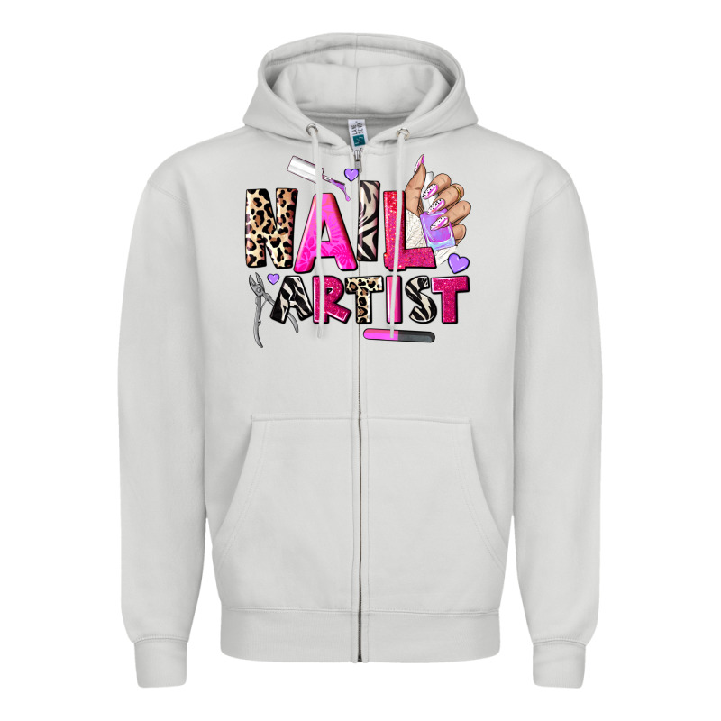 Nail Artist Zipper Hoodie by AdoDesignShop | Teevron