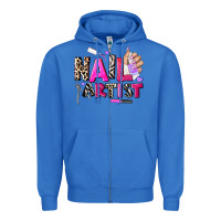True Royal nail artist Zipper Hoodie - AdoDesignShop