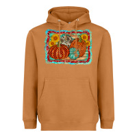 Meerkat pumpkin sunflower Heavyweight Hoodie - AdoDesignShop