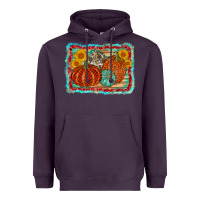 Plum pumpkin sunflower Heavyweight Hoodie - AdoDesignShop