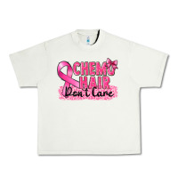 Pistachio Breast Cancer Chemo hair don't care Urban Heavy Tee - FaDigitalArtStudio