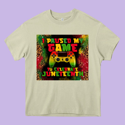 I Paused My Game Heavy Core Tee Designed By Tumblerdesignbyshophia