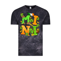 Cloud Black St. Patrick's Day mini Vintage Tee - OliviaCreatesArt