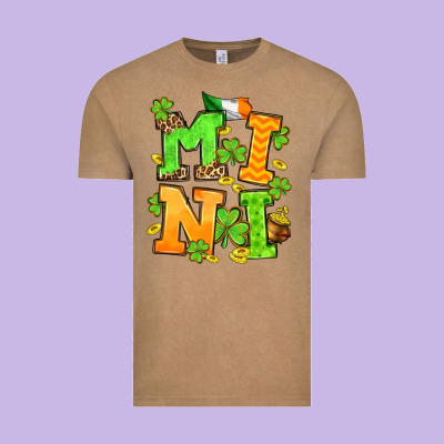 St. Patrick's Day Mini Vintage Tee Designed By Oliviacreatesart