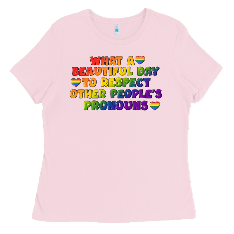 What A Beautiful Day To Respect Other People's Ladies Tee by CowGirlArtShop | Teevron