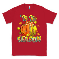 Red its the season softball Classic Tee - CowGirlArtShop