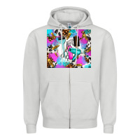 Dove Grey hair stylist Zipper Hoodie - AdoDesignShop