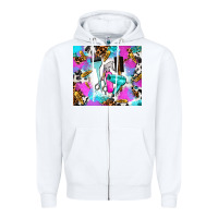 White hair stylist Zipper Hoodie - AdoDesignShop