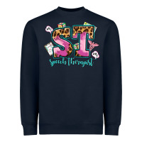 Navy speech therapist Heavyweight Sweatshirt - AdoDesignShop