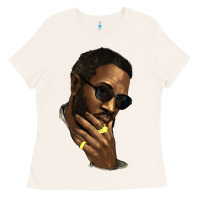 Bone Black man Ladies Tee - HowdyJamesFarm