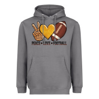 Storm peace love football revize Heavyweight Hoodie - AdoDesignShop