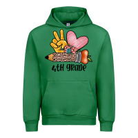 Emerald peace love 4th grade Urban Hoodie - JahusDesignShop