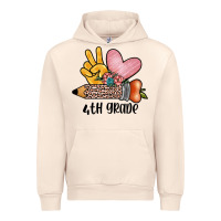 Sandshell peace love 4th grade Urban Hoodie - JahusDesignShop