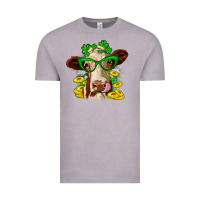 Vintage Zinc St. Patrick's Day cow Vintage Tee - OliviaCreatesArt