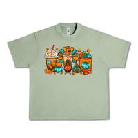Oil Green Thanksgiving Coffee Cups Urban Heavy Tee - FaDigitalArtStudio