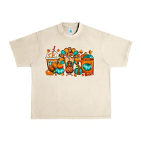 Sandshell Thanksgiving Coffee Cups Urban Heavy Tee - FaDigitalArtStudio