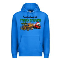 True Royal Santa's Favorite Truck Driver Premium Hoodie - LillyAllenDesigns