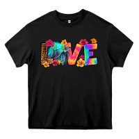 Black turtle love Heavy Core Tee - RanaPortraitStore
