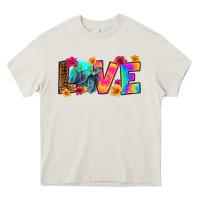 Cream turtle love Heavy Core Tee - RanaPortraitStore