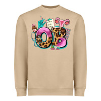 Mushroom ob Heavyweight Sweatshirt - AdoDesignShop