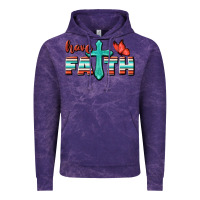 Cloud Purple Have Faith Vintage Hoodie - BundleAndBundleShop