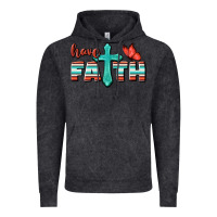 Vintage Black Have Faith Vintage Hoodie - BundleAndBundleShop