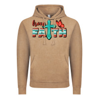 Vintage Coffee Have Faith Vintage Hoodie - BundleAndBundleShop