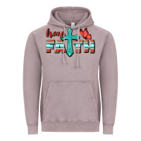 Vintage Zinc Have Faith Vintage Hoodie - BundleAndBundleShop