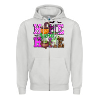 Dove Grey halloween home sweet home Zipper Hoodie - AdoDesignShop