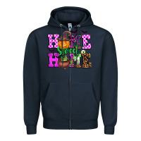 Navy halloween home sweet home Zipper Hoodie - AdoDesignShop