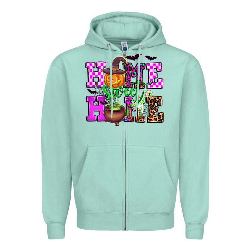 Halloween Home Sweet Home Zipper Hoodie by AdoDesignShop | Teevron