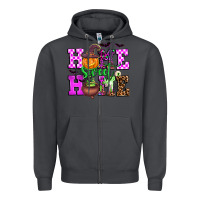 Smoke halloween home sweet home Zipper Hoodie - AdoDesignShop