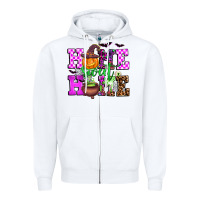 White halloween home sweet home Zipper Hoodie - AdoDesignShop