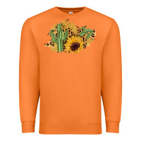 Carrot cactus leopard sunflower glitter  patch Premium Sweatshirt - AdoDesignShop