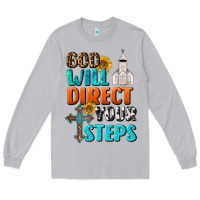 Moon Dust God Will Direct Your Steps Long Sleeve Tee - BundleAndBundleShop