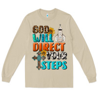Mushroom God Will Direct Your Steps Long Sleeve Tee - BundleAndBundleShop