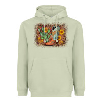 Cowboy Boots Cactus Leopard Heavyweight Hoodie | Teevron
