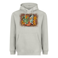 Moon Dust cowboy boots cactus leopard Heavyweight Hoodie - AdoDesignShop